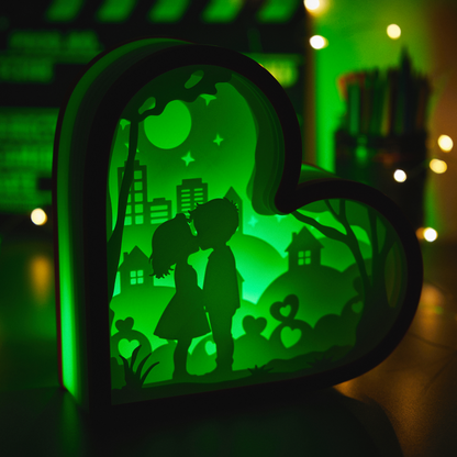 Shadowbox Heart Test