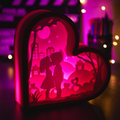 Shadowbox Heart Test