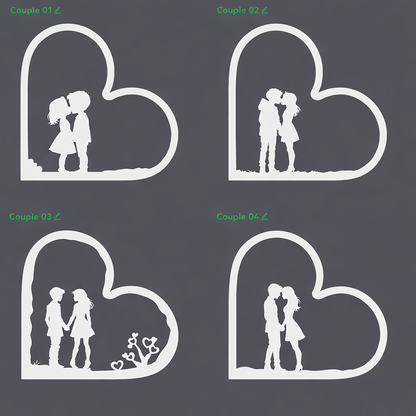 Shadowbox Heart Test