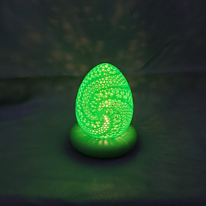 Easter egg lamp