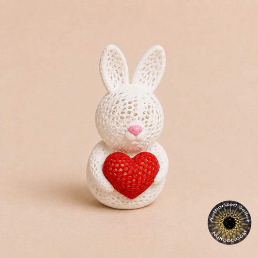 Rabbit with a heart